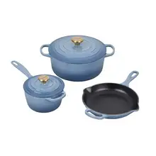 Product image of Le Creuset Signature Enameled Cast Iron 5-Piece Cookware Set