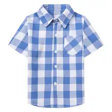 Product image of Sangtree Boys & Men’s Casual Short Sleeve Button Down Shirt