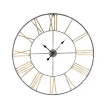 Product image of Laurel Foundry Modern Farmhouse Eisenhower Metal Wall Clock