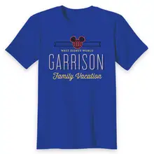 Product image of Customized Adults' Walt Disney World Family Vacation T-Shirt