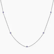 Product image of Brilliant Earth Marquesa Amethyst Strand Necklace