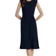 Product image of Lauren Ralph Lauren Belted Bubble Crepe Dress