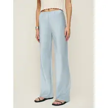 Product image of Gale Satin Mid Rise Bias Pant