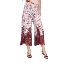 Product image of Maeve Lace Trim Culotte Pants