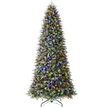 Product image of Holiday Living 12-foot Hayden Pine Pre-lit with LED Lights