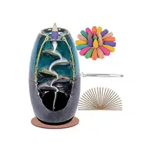 Product image of SPACEKEEPER Ceramic Backflow Incense Holder and Burner Waterfall