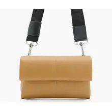 Product image of AllSaints Ezra Logo Strap Leather Crossbody Bag