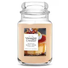 Product image of Yankee Candle Pumpkin Maple Crème Caramel Scented Candle 22oz Large Jar