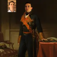 Product image of Custom war general portrait