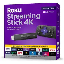 Product image of Roku Express 4K with Voice Remote Pro