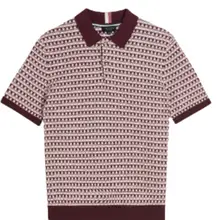 Product image of Ted Baker London SS Textured Stitch Polo