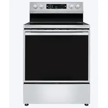 Product image of Hisense HBE3501CPS Ultra Fast True Convection 30-inch Glass Top Freestanding Electric Range