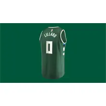 Product image of Damian Lillard Milwaukee Bucks Fast Break Player Jersey