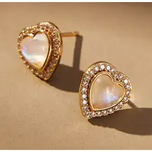Product image of Joy Dravecky Joyful Heart Stud Earrings
