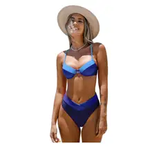 Product image of Underwire Bikini Top & V-Waist Bottoms Set