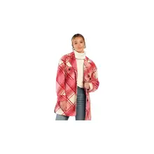 Product image of Cute Overload Pink and Red Plaid Coat