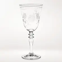 Product image of Vintage Etched Wine Glasses
