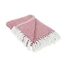 Product image of DII 100% Cotton Basket Weave Throw blanket 
