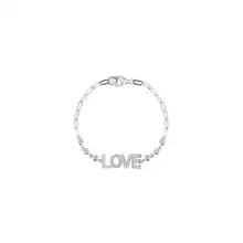 Product image of Diamonique 0.90-Carat LOVE Bracelet
