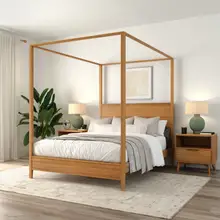 Product image of Queen Canopy Bed