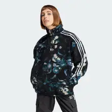 Product image of Allover Print Flower Fleece Jacket