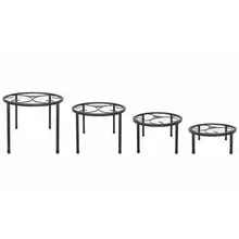 Product image of 4-Pack Metal Plant Stand for Outdoor Indoor Plants