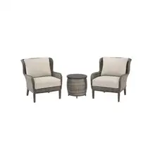 Product image of Cooper Lake 3-Piece Wicker Patio Conversation Set