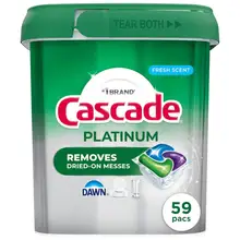 Product image of Cascade Platinum Dishwasher Detergent