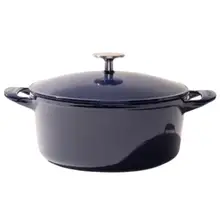 Product image of Round Enameled Cast Iron Dutch Oven