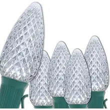 Product image of C9 OptiCore Cool White LED Commercial Outdoor Christmas Lights
