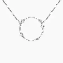 Product image of Brilliant Earth Love in Morse Code Diamond Pendant