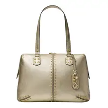 Product image of Astor Large Studded Leather Tote Bag