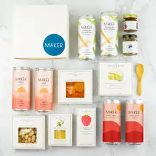 Product image of Wine and Gourmet Snack Pack from Maker