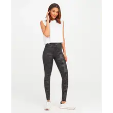 Product image of Spanx Faux Leather Camo Leggings