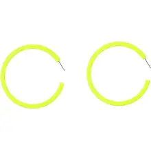 Product image of 90s Retro Neon Circle Hoop earrings