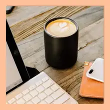 Product image of Fellow Monty Double Wall Ceramic Latte Mug