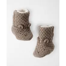 Product image of Baby Organic Cotton Sweater Knit Booties