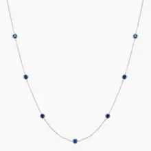 Product image of Brilliant Earth Brilliant Earth Sapphire Bezel Strand Necklace