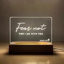 Product image of Bible Verse LED Light