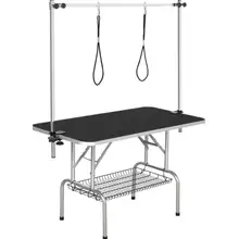 Product image of Yaheetech Foldable Retractable Bath Dog & Cat Grooming Table
