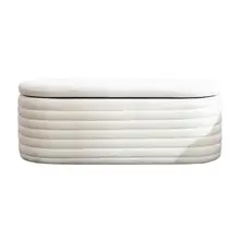 Product image of DM furniture boucle ottoman