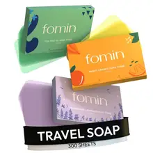 Product image of Fomin Antibacterial Portable Hand Soap, 300 Sheets
