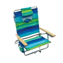 Product image of Tommy Bahama 5-Position Classic Lay Flat Folding Backpack Beach Chair