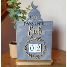 Product image of Ramadan Calendar Modern Style-Rustic Days till Eid