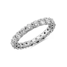 Product image of Lab Grown Diamond Low Dome Eternity Ring