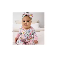 Product image of Tiny blooms crescent zippy