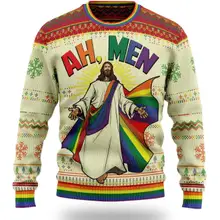 Product image of Dackely Ah, Men Ugly Christmas Sweater