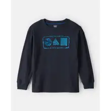 Product image of Boys Space Long-Sleeve Graphic Tee