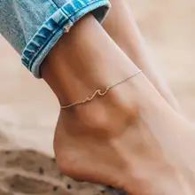 Product image of Pura Vida Pave Wave Anklet