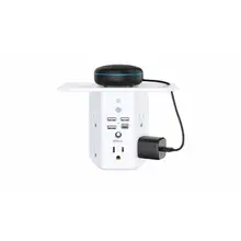 Product image of Mifaso Outlet Extender with Shelf and Night Light